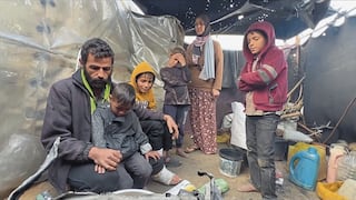 Intenso frío mata a niños en Gaza, donde Israel bloquea ingreso de ayuda