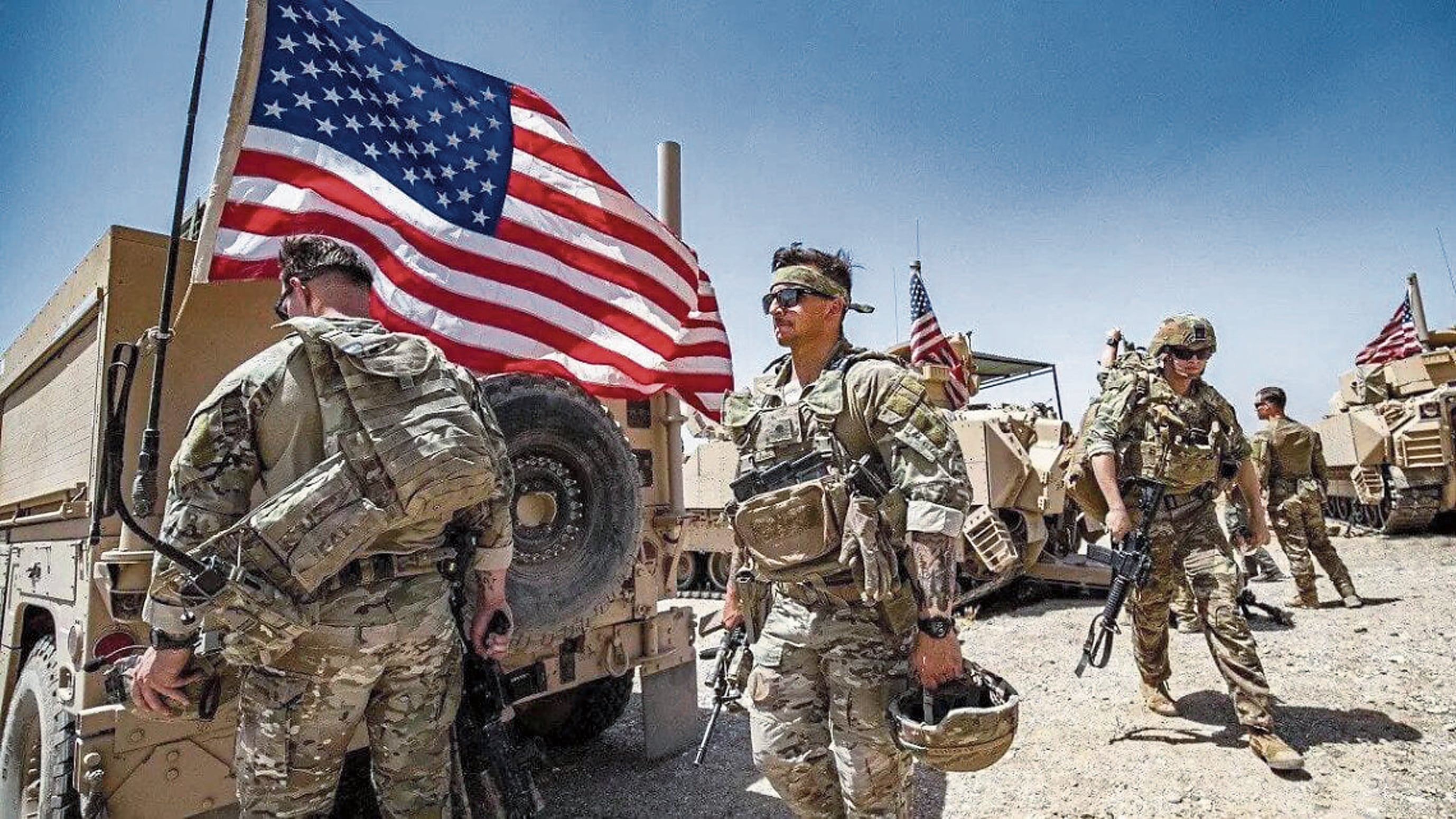 Las tropas de Estados Unidos, aliado incondicional de Israel, se mantienen firmes en Medio Oriente.