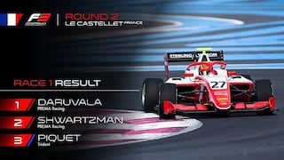 ​Fórmula 3: Daruvala gana en Paul Ricard sobre Shwartzman y Piquet | VIDEO