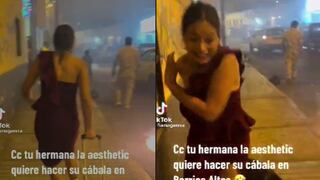 Pirotécnia le malogra su cábala de la maleta en Año Nuevo: ¡Corre! | VIDEO