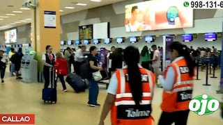Aeropuerto Jorge Chávez: pasajeros enfrentan contratiempos por demoras y cancelaciones de vuelos (VIDEO)