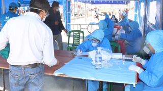 Arequipa: Cerca de 1200 comerciantes y transportistas fueron sometidos a pruebas rápidas para descartar COVID-19