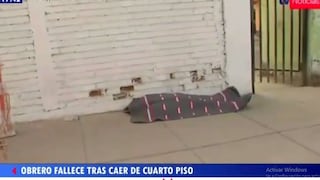 San Juan de Miraflores: obrero murió en pleno trabajo en la Av. Pedro Miotta