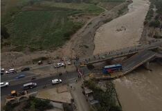 Chancay: Bus interprovincial lleno de pasajeros cayó al río tras colapsar puente