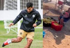 José Rivera conmovió a usuarios tras sorprender a sus padres que venden fruta: ¿A cuánto la naranja?