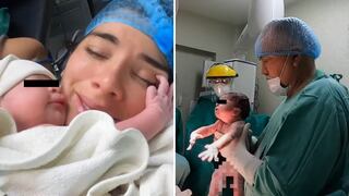 Korina Rivadeneira y Mario Hart publican video del parto de su bebé y estrenan canal de Youtube