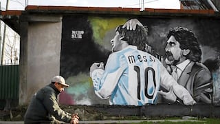 Diego Maradona, el más grande, iluminó a Lionel Messi para llegar a la final