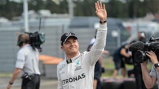 Fórmula 1: Nico Rosberg parte delante de Lewis Hamilton en Hockenheim