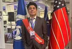 Investigador peruano es designado como embajador joven de la paz en Nueva York