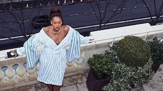 La piel, auténtica y falsa, y Rihanna dominan la pasarela en París