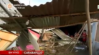 Carabayllo: alrededor de 100 viviendas afectadas tras caída de huaico | VIDEO