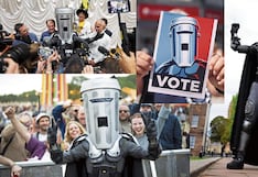 Tacho de basura, en resultado histórico, queda segundo en elecciones en Inglaterra