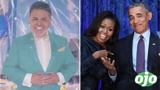 Andrés Hurtado luce supuesto regalo de Michelle Obama por su cumpleaños