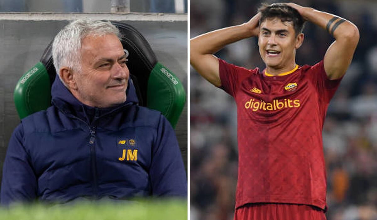 José Mourinho es un admirador de Paulo Dybala, quien también es "hincha" del DT. (Getty Images / Composición)