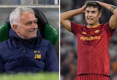 Roma de José Mourinho se queda sin Dybala y Lukaku, fundamentales para su ataque