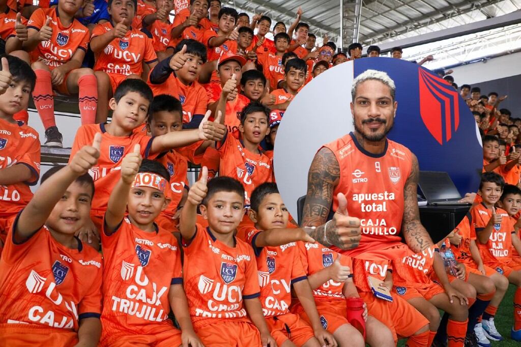 Paolo Guerrero en Trujillo.