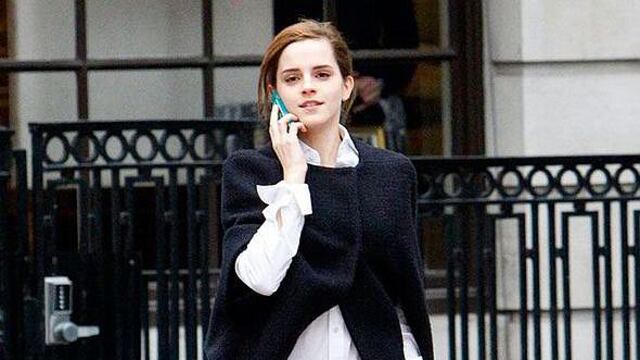 ​Emma Watson lanza línea telefónica para mujeres que sufren acoso sexual