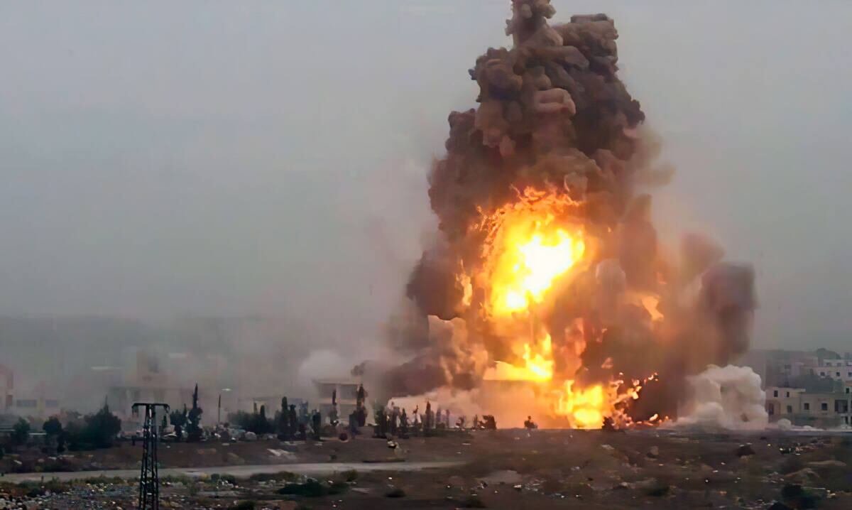 Irán es golpeado con las más poderosas armas de Estados Unidos en apoyo al régimen sionista. Foto referencial.