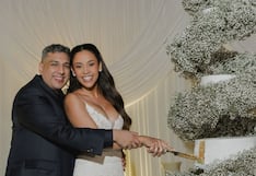 Ricardo Mendoza y Katya Mosquera se casaron en una íntima boda civil en su casa