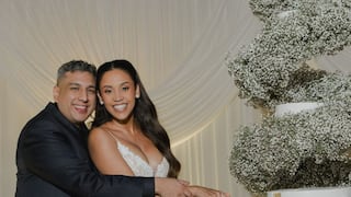 Ricardo Mendoza y Katya Mosquera se casaron en una íntima boda civil en su casa