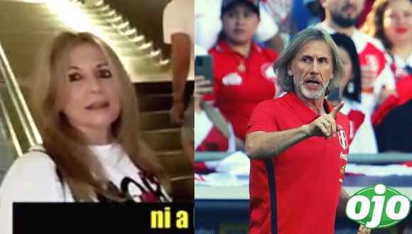 Esposa de Gareca llegó a Doha para alentar a la selección peruana: "Estoy feliz"