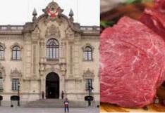 Palacio aprueba compra de variedad de carne por S/ 121,335