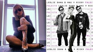 Leslie Shaw saca nueva canción junto a 'Mau y Ricky' y ya es número 1 en YouTube