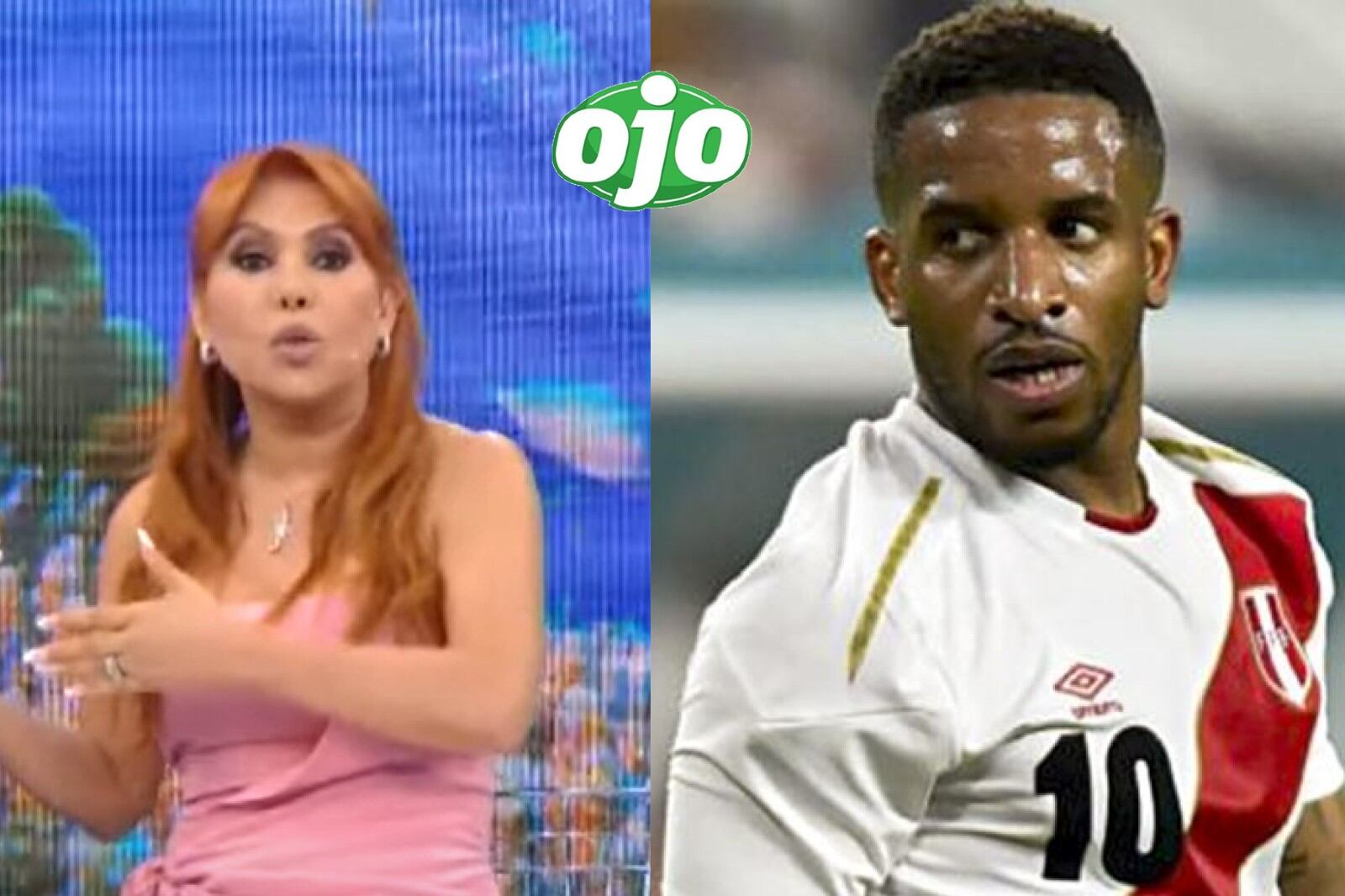 Magaly Medina y Jefferson Farfán.