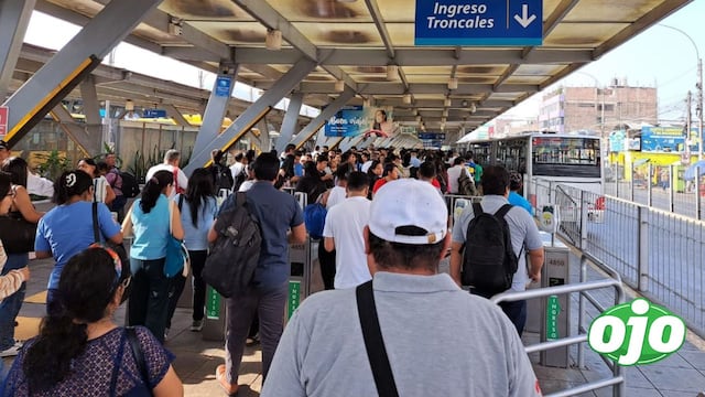 Metropolitano: servicio colapsa ante incremento de la demanda sin una mayor oferta de buses