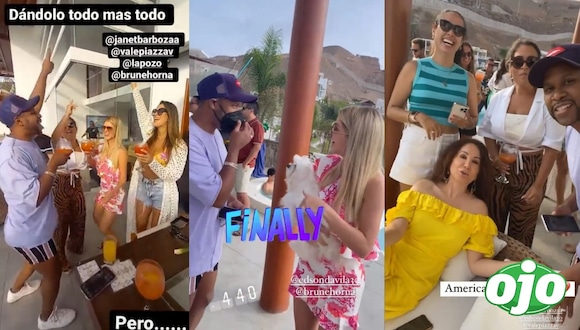 Edson sorprende a Brunella - diario OJO