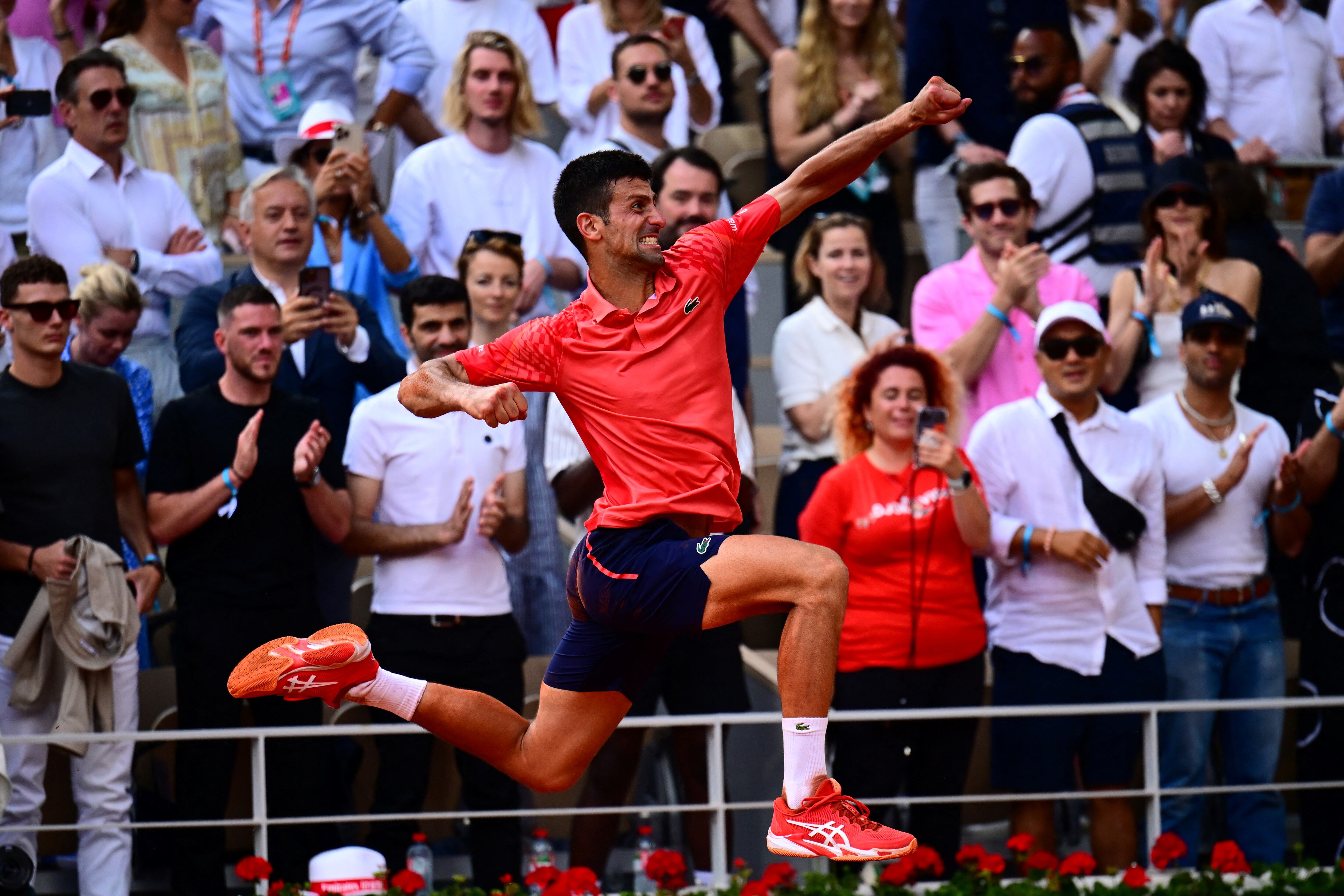 Novak Djokovic venció a Casper Ruud y se quedó con el título de Roland Garros. Foto: Emmanuel Dunand / AFP