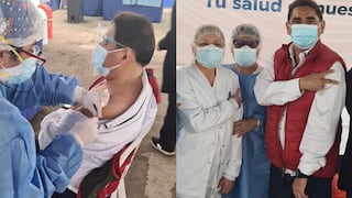 Carlos Álvarez recibió su primera dosis de la vacuna contra el COVID-19