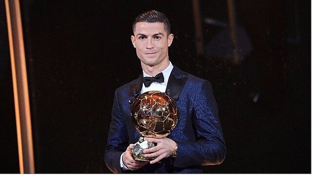 Cristiano Ronaldo se quedó con su quinto Balón de Oro (VIDEO)