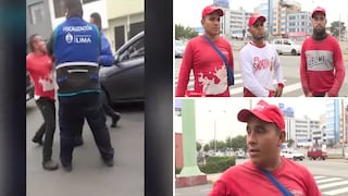 Municipalidad de Lima se pronuncia tras vídeo de fiscalizadores agrediendo a ambulante venezolano 