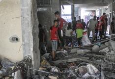 Israel bombardea escuela de Gaza y mata a 22 personas, 13 de ellas niños y 6 mujeres