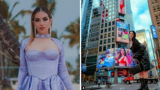 La youtuber Kimberly Loaiza llega a las pantallas de Time Square en Nueva York