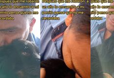 Hombre se reencuentra con su perrito que le robaron hace 1 año: “Llora de alegría”