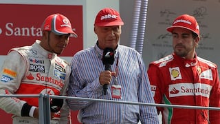 ​Fórmula 1: Antes de morir, Niki Lauda puso en su sitio a Alonso, Vettel y Hamilton