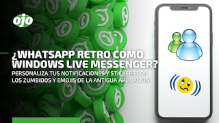 WhatsApp: sigue estos pasos para tener los mismo zumbidos y emojis que en Windows Live Messenger