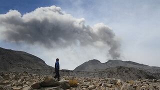 Arequipa: volcán Sabancaya amenaza al Valle del Colca con 36 explosiones diarias