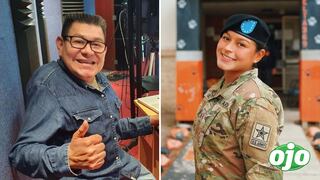Dilbert Aguilar feliz porque su hija ingresó al Ejército de EE.UU.: “está logrando sus objetivos en un país que no era el suyo” | VIDEO