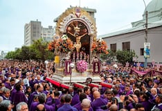 Hoy es la primera salida del Señor de Los Milagros