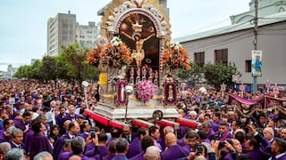 Hoy es la primera salida del Señor de Los Milagros