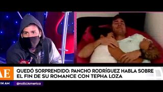 Pancho Rodríguez en shock tras decisión de Tepha Loza: no sabía que relación había terminado│VIDEO