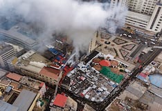 Ardieron galerías de Mesa Redonda