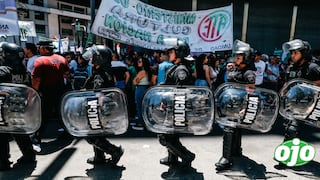 Organizaciones sociales y sindicatos marchan contra reformas de Javier Milie