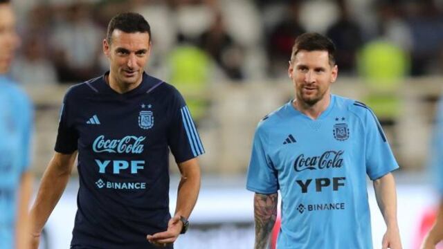 Lionel Scaloni elogió a Messi tras pasar a la final: “Es el mejor del mundo”