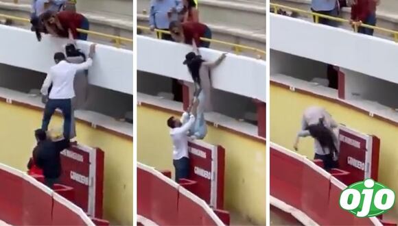 Ojo - Accidentada huida en corrida de toros