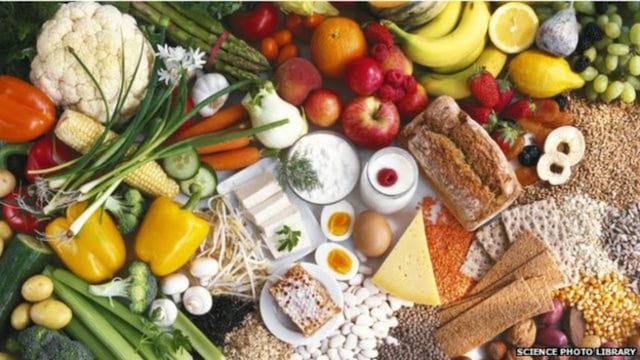 Comer para vivir: Cómo escoger la porción de los alimentos