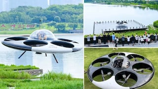 Chinos ponen a la venta platillo volador con sistema de control de vuelo automático